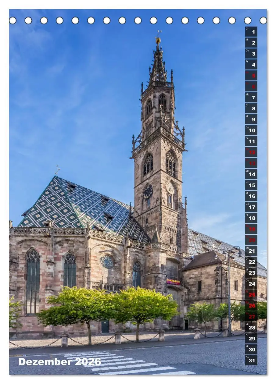 Bild: 9783516417890 | SÜDTIROL Idylle und historische Bauten (Tischkalender 2026 DIN A5...