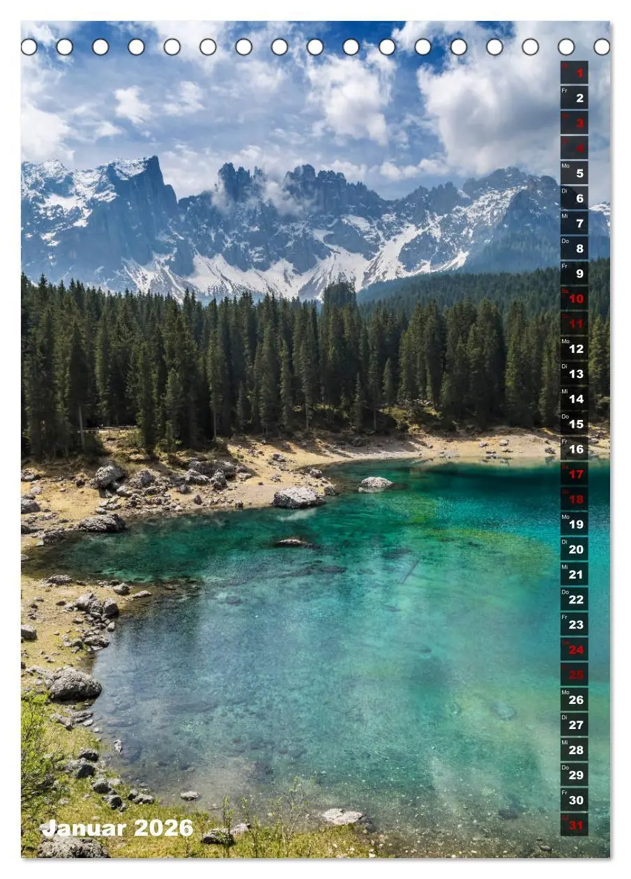 Bild: 9783516417890 | SÜDTIROL Idylle und historische Bauten (Tischkalender 2026 DIN A5...