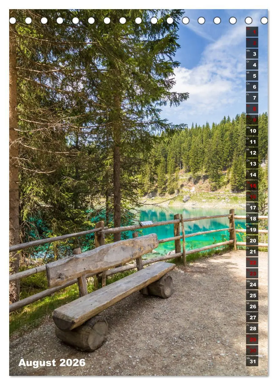 Bild: 9783516417890 | SÜDTIROL Idylle und historische Bauten (Tischkalender 2026 DIN A5...