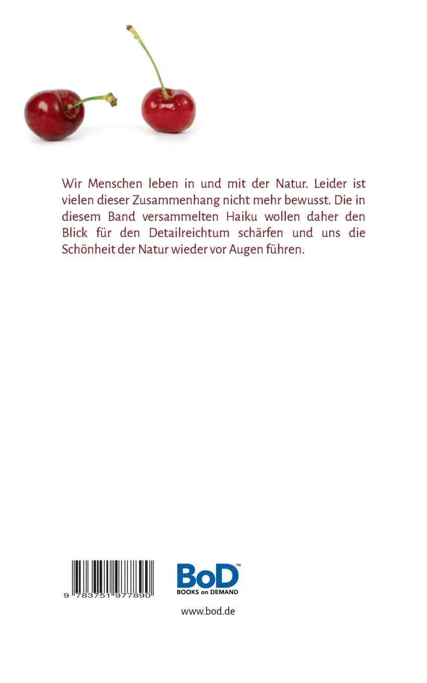 Rückseite: 9783751977890 | Kirschblüten im Eichenwald | Haiku im Zeichen der vier Jahreszeiten