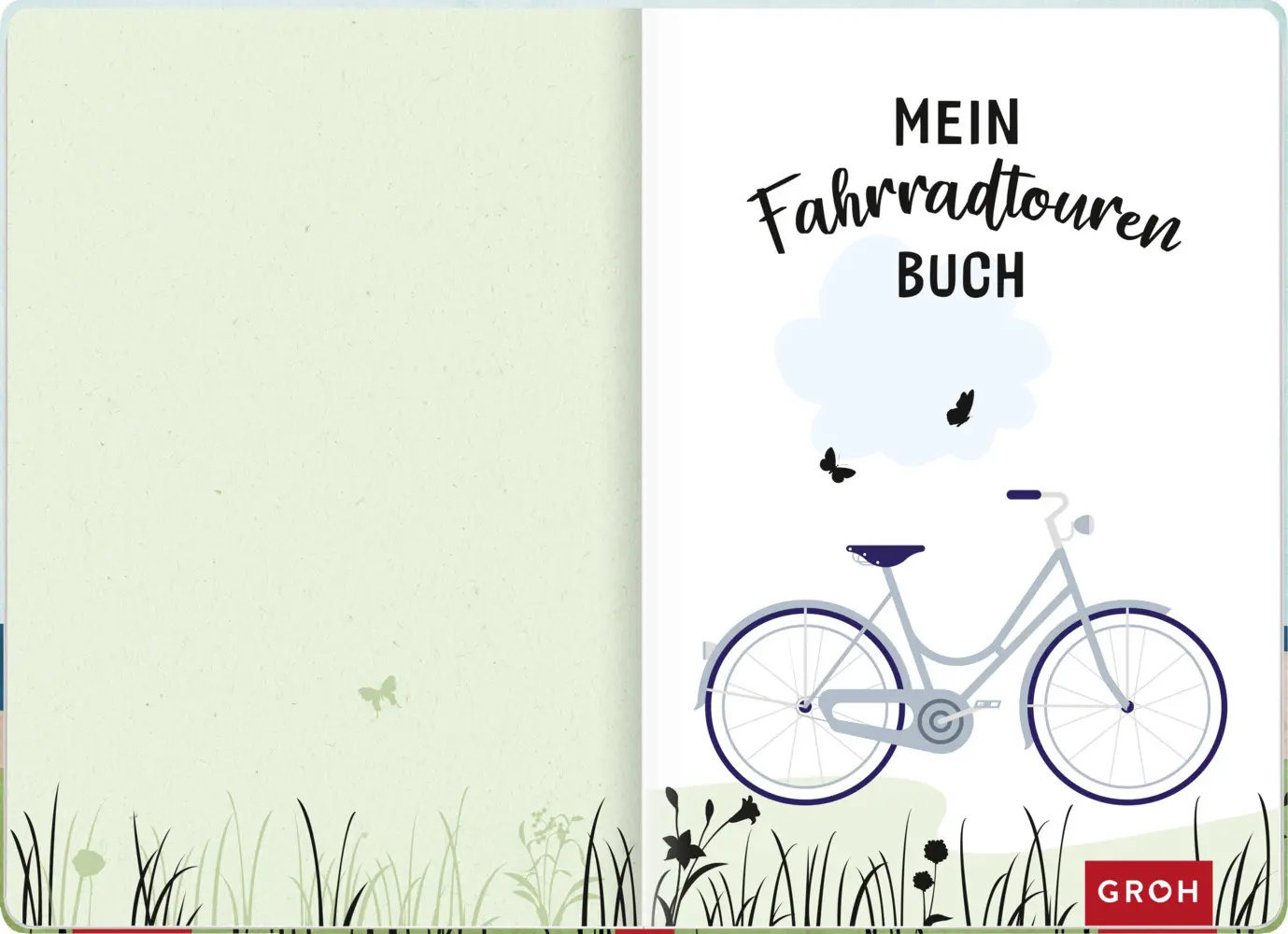 Bild: 4036442007990 | Mein Fahrradtouren-Buch (maritim) | Groh Verlag | Taschenbuch | 96 S.