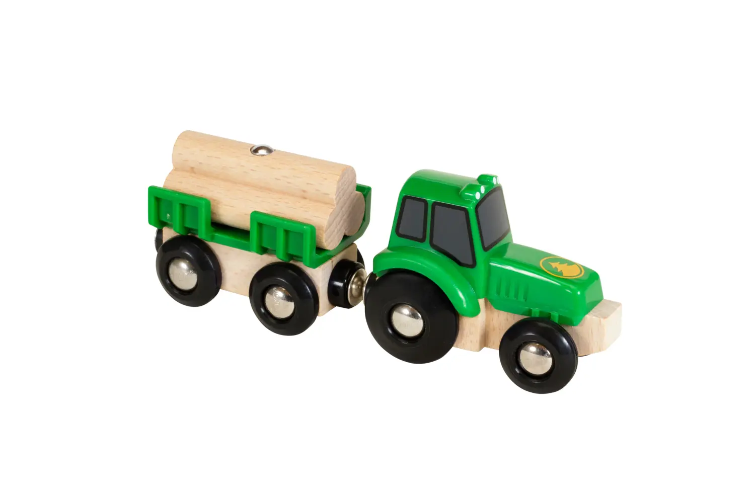 Bild: 7312350337990 | BRIO World - Traktor mit Holz-Anhänger | BRIO® | Spiel | Spiel | 2019