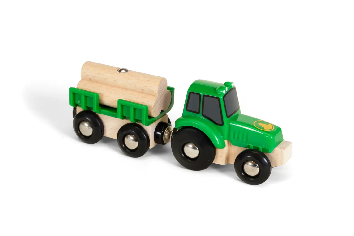Bild: 7312350337990 | BRIO World - Traktor mit Holz-Anhänger | BRIO® | Spiel | Spiel | 2019