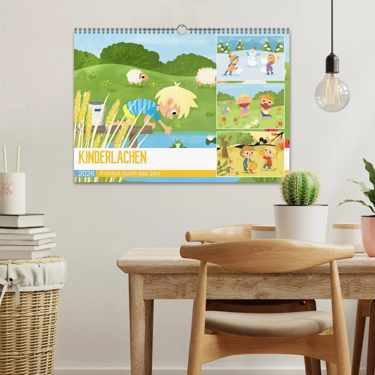 Bild: 9783457627990 | KINDERLACHEN - Fröhlich durch das Jahr - Ein Kinderkalender...