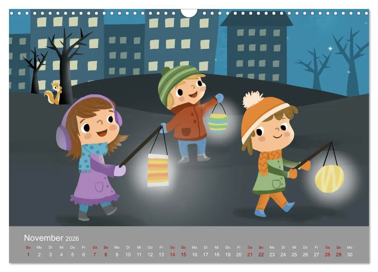 Bild: 9783457627990 | KINDERLACHEN - Fröhlich durch das Jahr - Ein Kinderkalender...