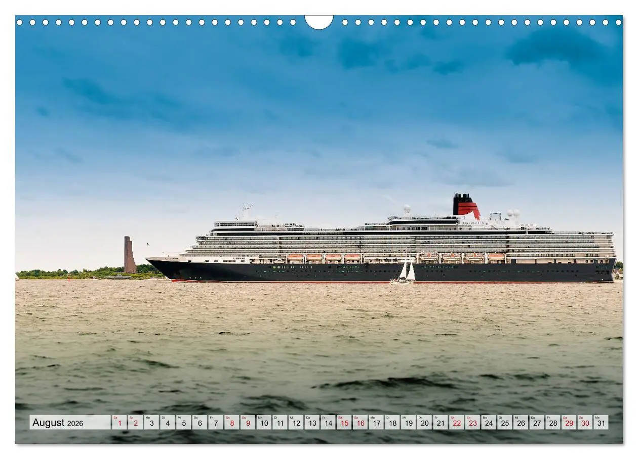 Bild: 9783457867990 | Kreuzfahrtschiffe 2026 (Wandkalender 2026 DIN A3 quer), CALVENDO...