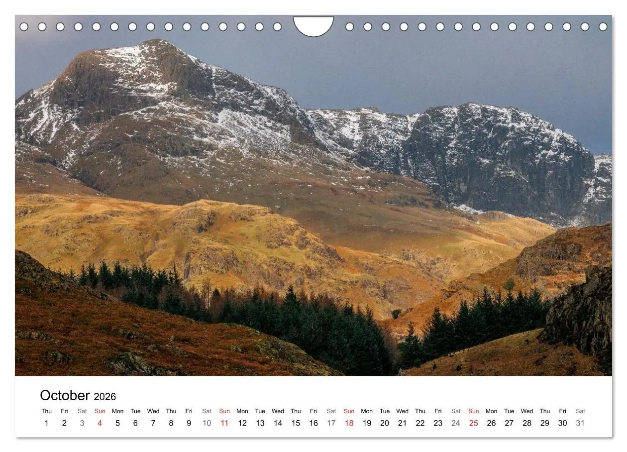 Bild: 9783516577990 | The Lake District 2026 Calendar (Wall Calendar 2026 DIN A4...