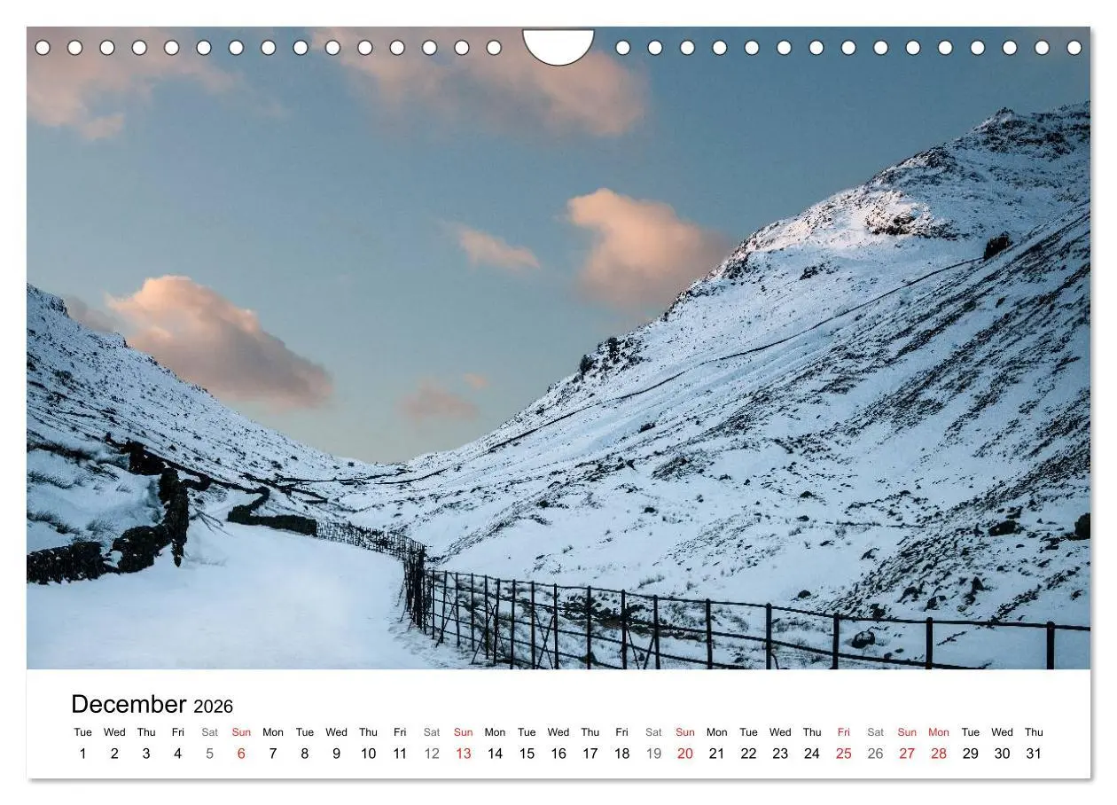 Bild: 9783516577990 | The Lake District 2026 Calendar (Wall Calendar 2026 DIN A4...