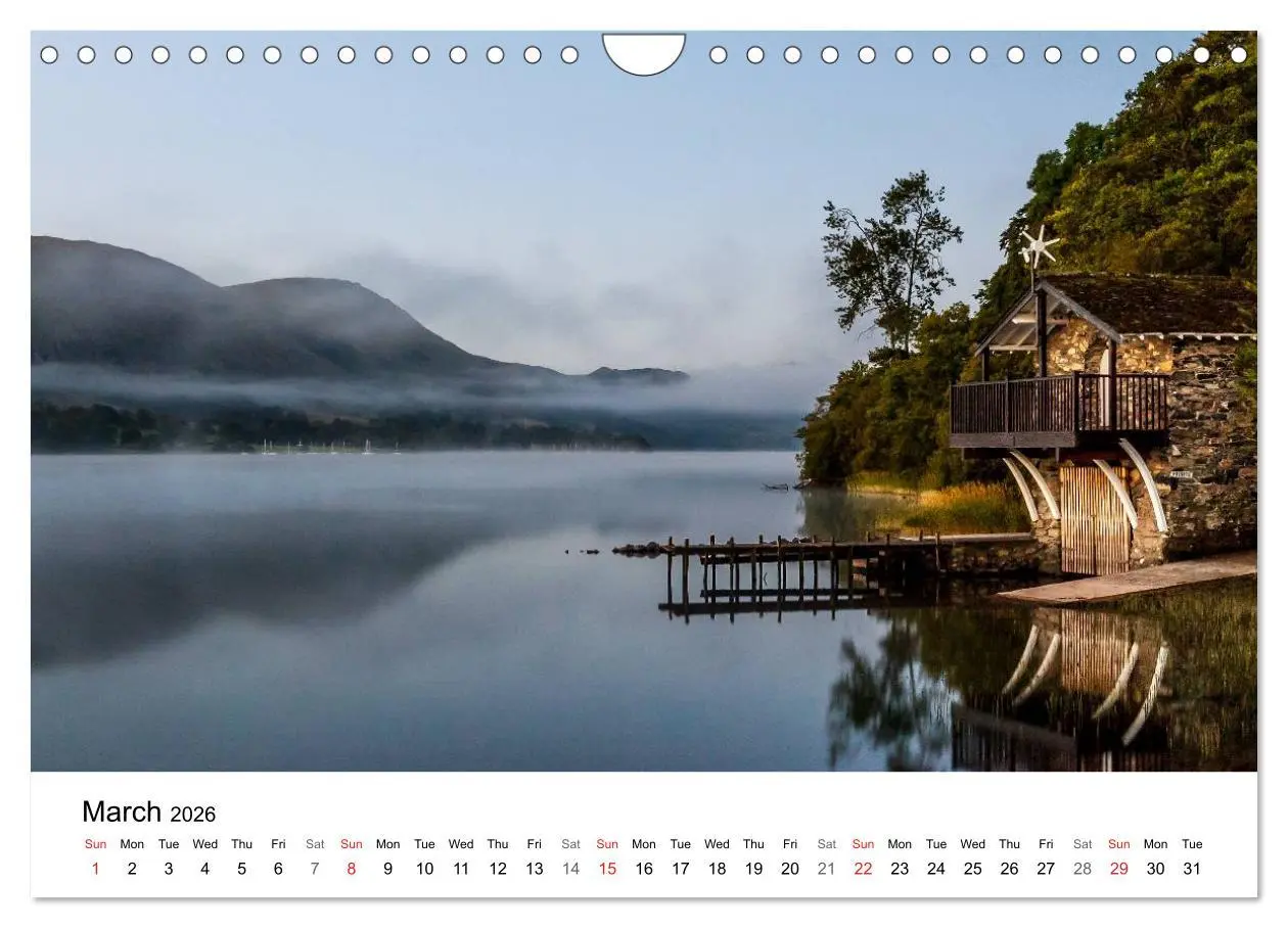 Bild: 9783516577990 | The Lake District 2026 Calendar (Wall Calendar 2026 DIN A4...
