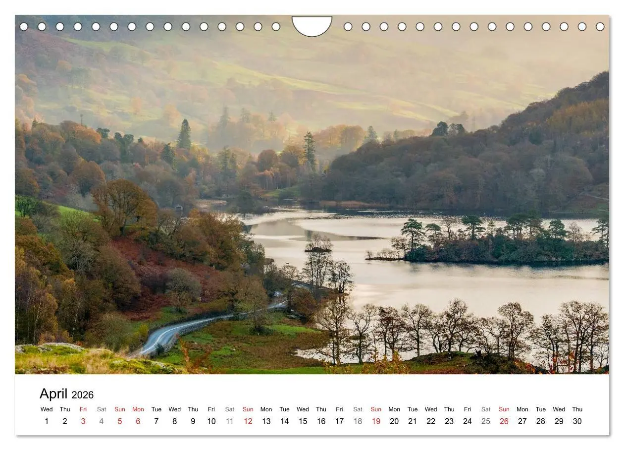 Bild: 9783516577990 | The Lake District 2026 Calendar (Wall Calendar 2026 DIN A4...