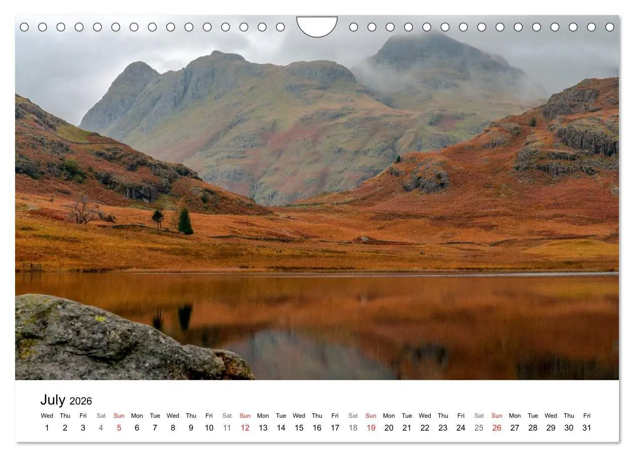 Bild: 9783516577990 | The Lake District 2026 Calendar (Wall Calendar 2026 DIN A4...