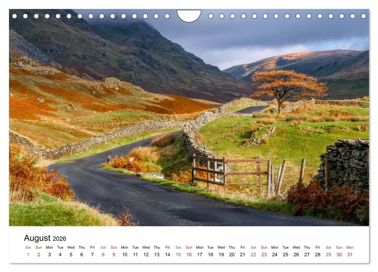 Bild: 9783516577990 | The Lake District 2026 Calendar (Wall Calendar 2026 DIN A4...