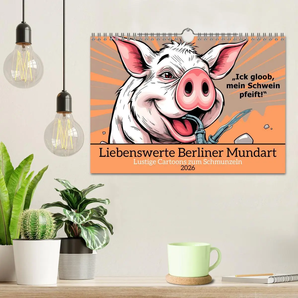 Bild: 9783516647990 | Liebenswerte Berliner Mundart (Wandkalender 2026 DIN A4 quer),...
