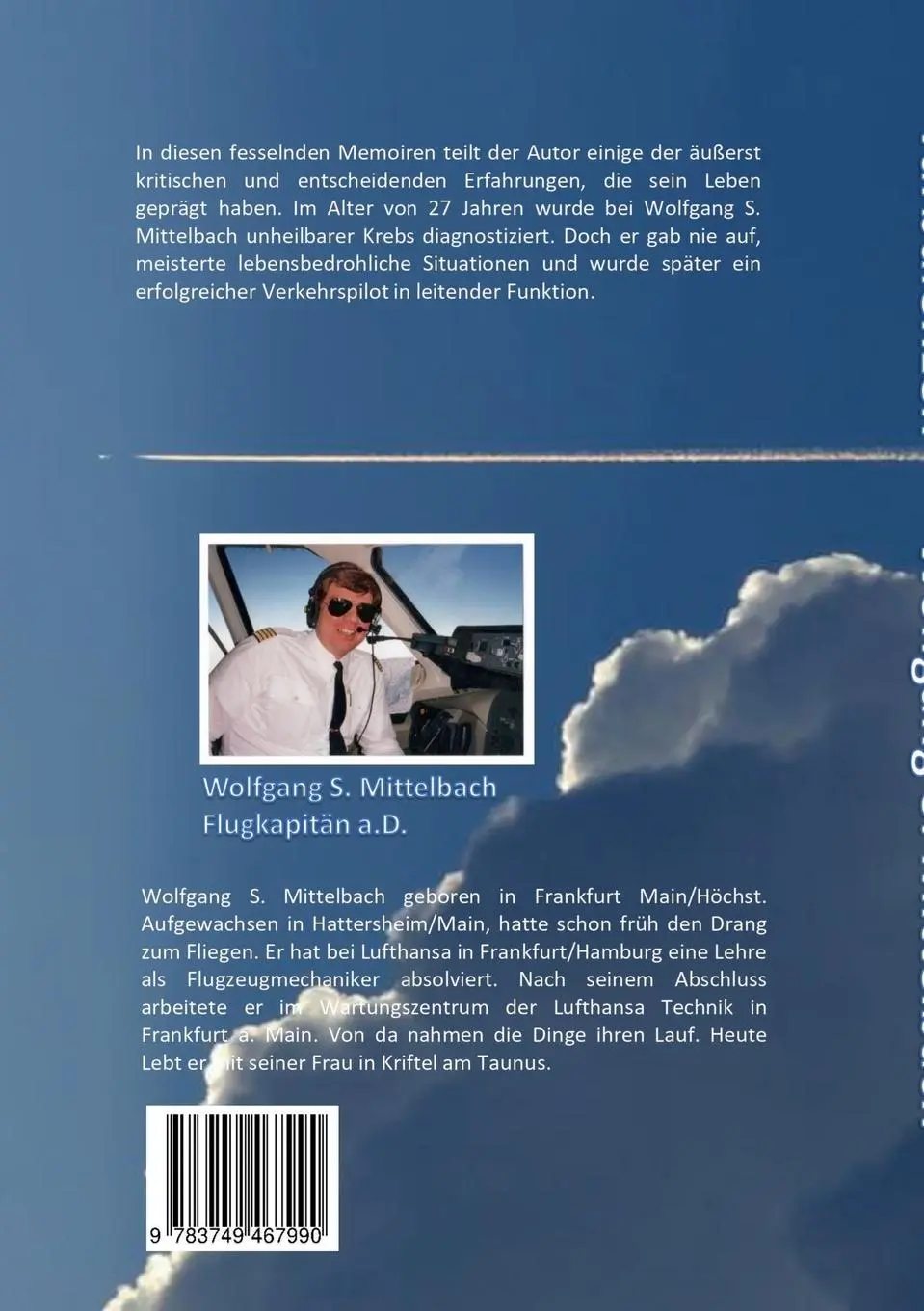 Rückseite: 9783749467990 | Turbulenzen | Weggefährten und Erinnerungen eines Flugkapitäns | Buch