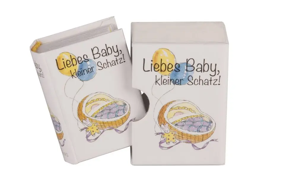 Cover: 9783954087990 | Liebes Baby, kleiner Schatz! | Minibuch im Schuber. Miniaturbuch