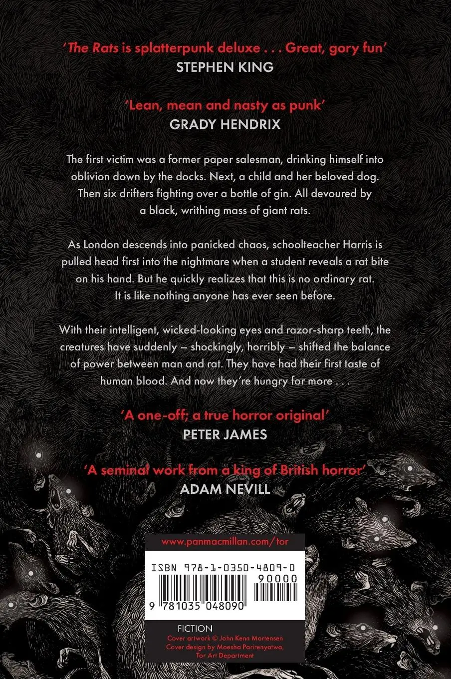 Rückseite: 9781035048090 | The Rats | James Herbert | Taschenbuch | The Rats Trilogy | Englisch