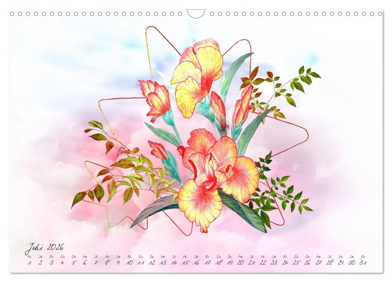 Bild: 9783457828090 | Zauberhaftes Ikebana (Wandkalender 2026 DIN A3 quer), CALVENDO...
