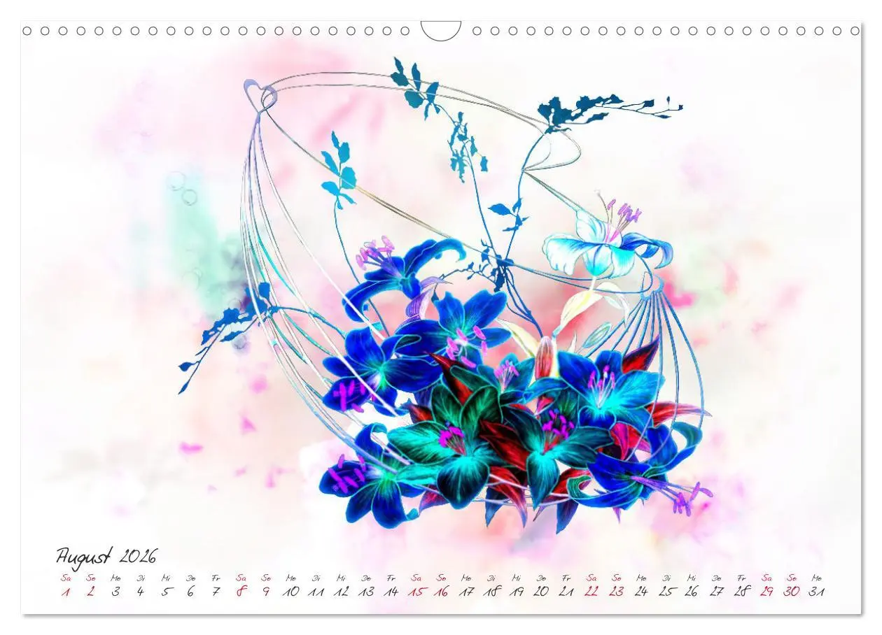 Bild: 9783457828090 | Zauberhaftes Ikebana (Wandkalender 2026 DIN A3 quer), CALVENDO...