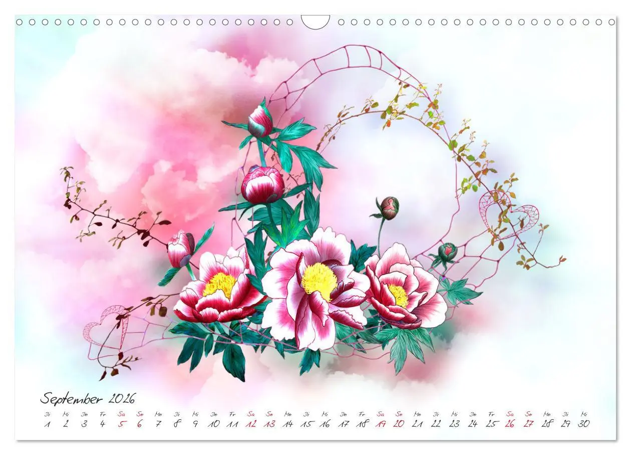 Bild: 9783457828090 | Zauberhaftes Ikebana (Wandkalender 2026 DIN A3 quer), CALVENDO...