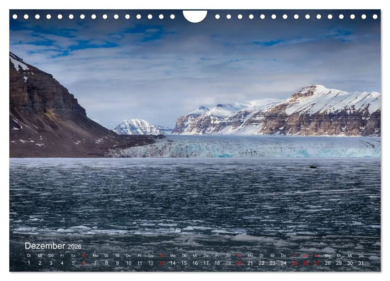 Bild: 9783516088090 | Spitzbergen - Impressionen aus der Arktis (Wandkalender 2026 DIN A4...