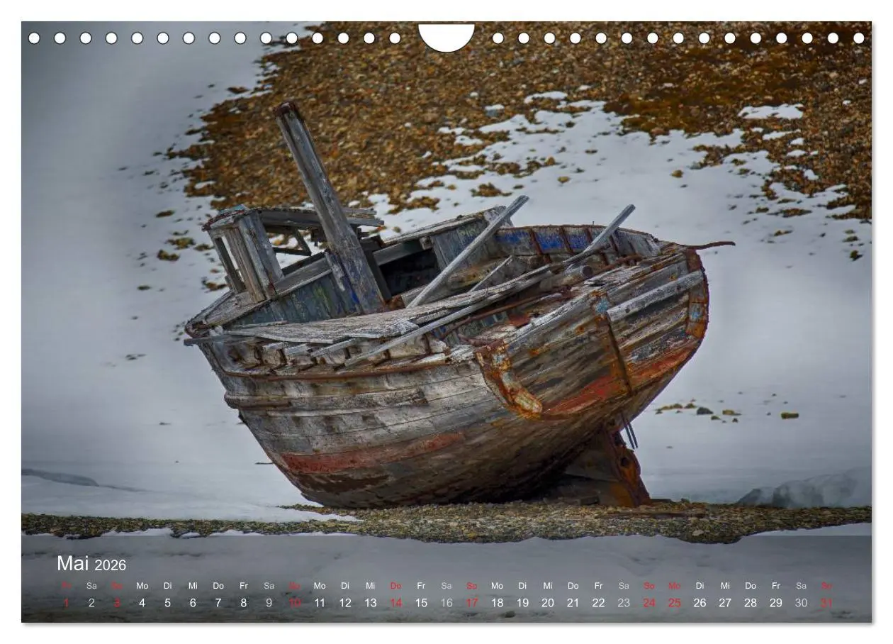 Bild: 9783516088090 | Spitzbergen - Impressionen aus der Arktis (Wandkalender 2026 DIN A4...