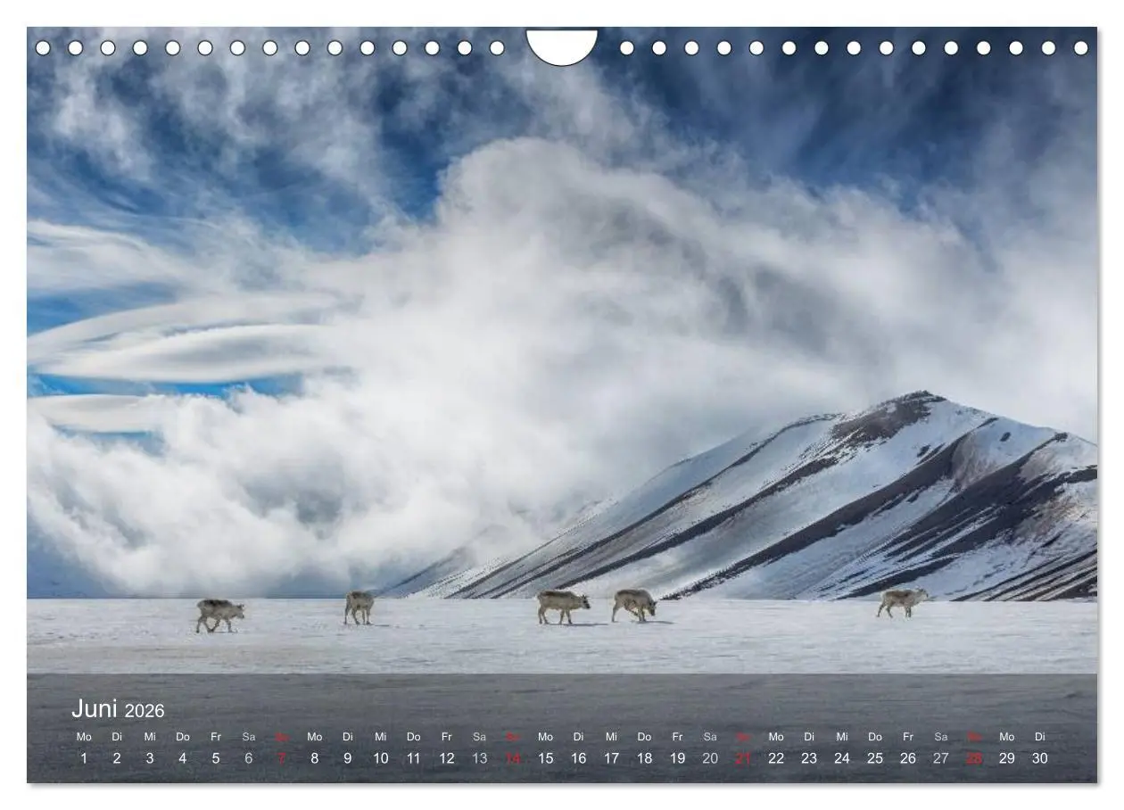 Bild: 9783516088090 | Spitzbergen - Impressionen aus der Arktis (Wandkalender 2026 DIN A4...