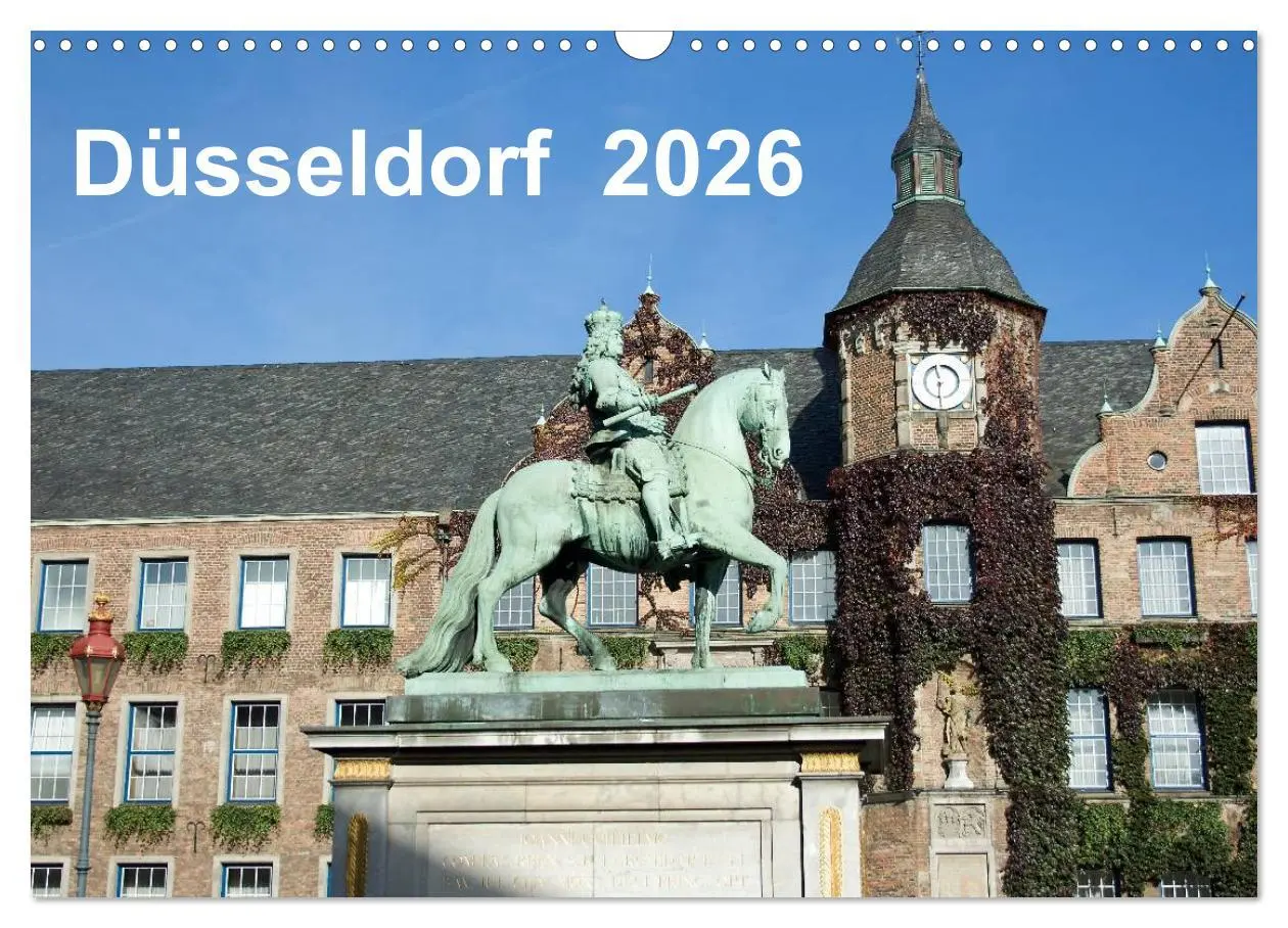Cover: 9783516158090 | Düsseldorf 2026 (Wandkalender 2026 DIN A3 quer), CALVENDO...