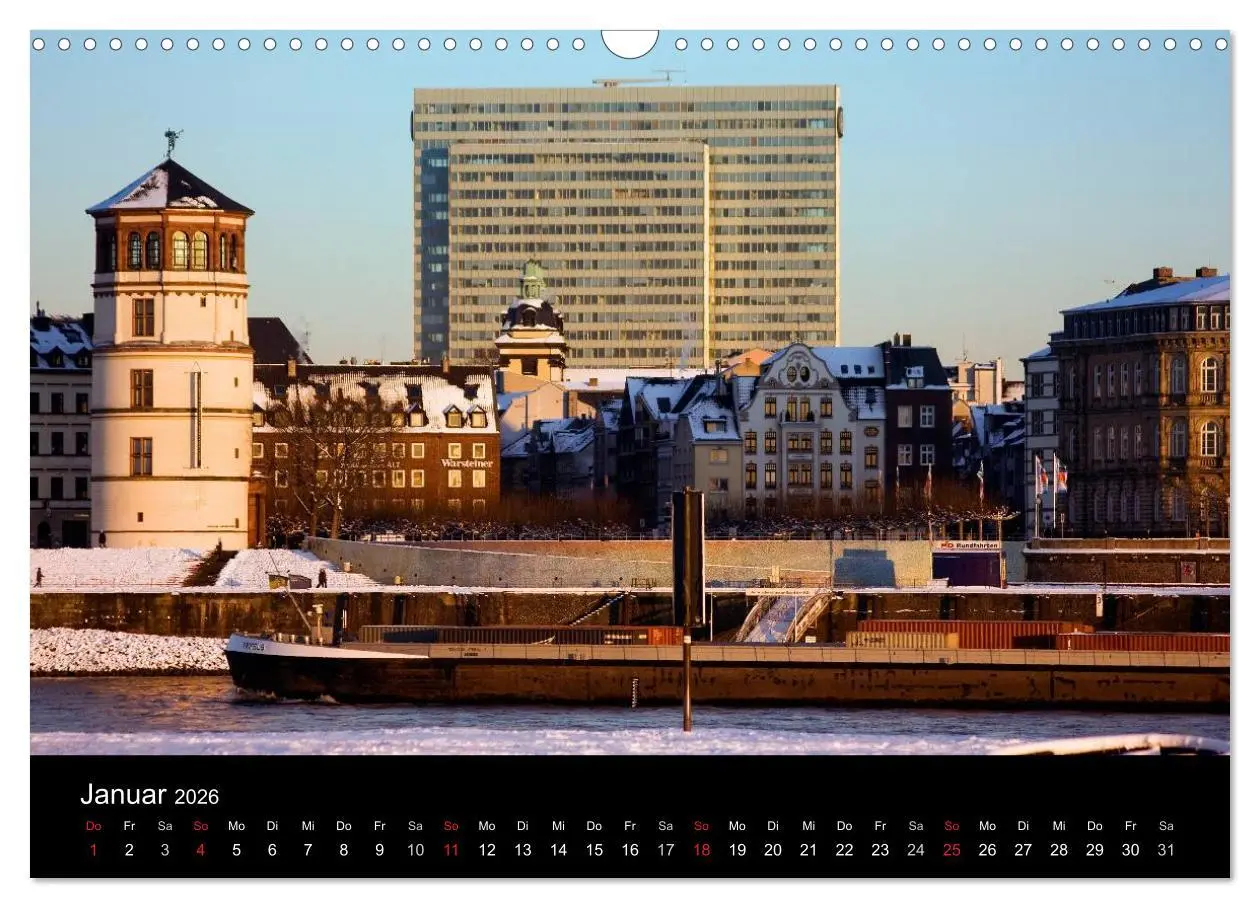 Bild: 9783516158090 | Düsseldorf 2026 (Wandkalender 2026 DIN A3 quer), CALVENDO...