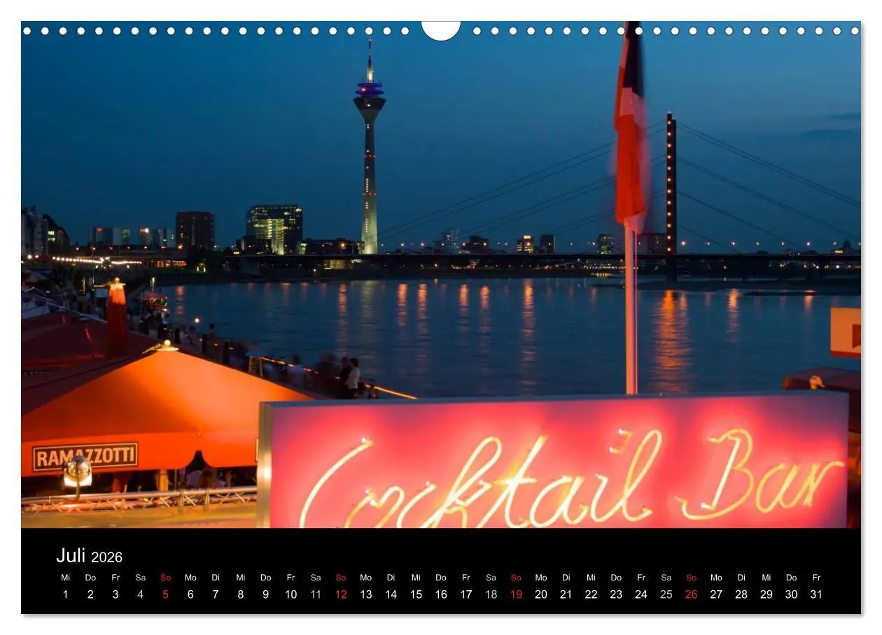 Bild: 9783516158090 | Düsseldorf 2026 (Wandkalender 2026 DIN A3 quer), CALVENDO...