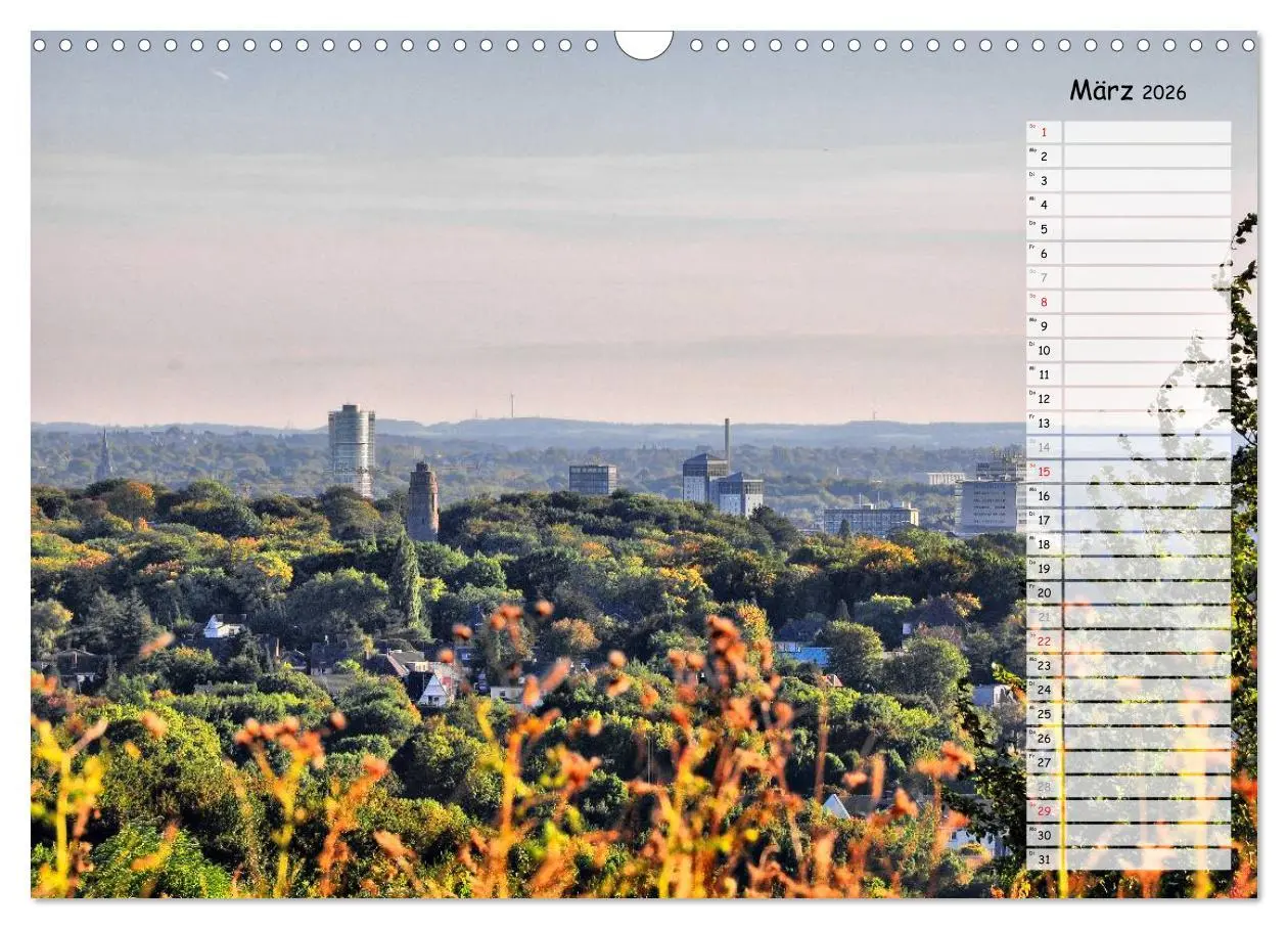 Bild: 9783516228090 | Bochum / Geburtstagskalender (Wandkalender 2026 DIN A3 quer),...