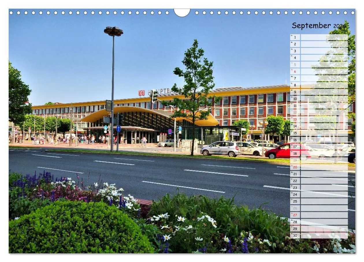 Bild: 9783516228090 | Bochum / Geburtstagskalender (Wandkalender 2026 DIN A3 quer),...