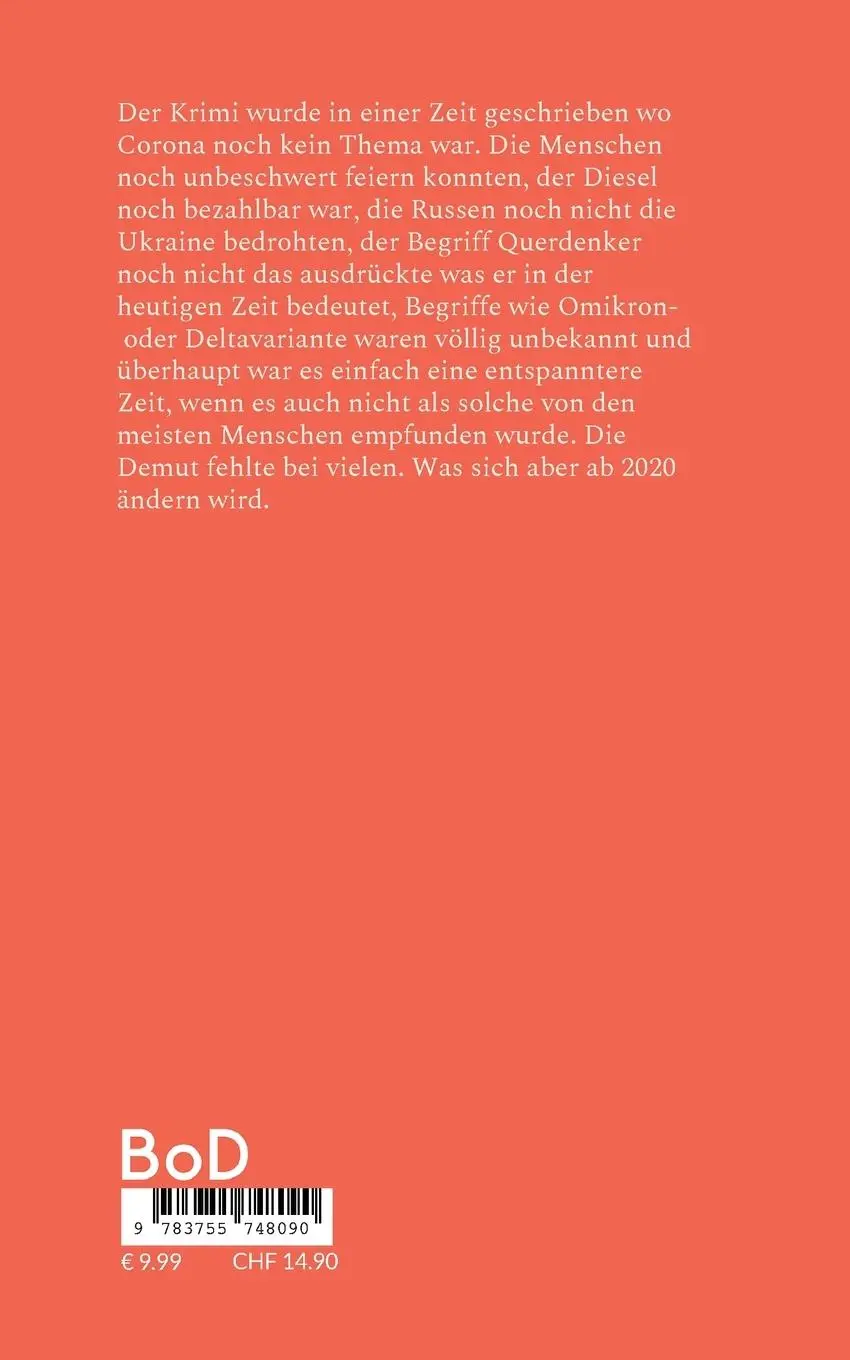 Rückseite: 9783755748090 | Späte Zeit des Glücks | Haen Son | Taschenbuch | Kitzingen Krimis