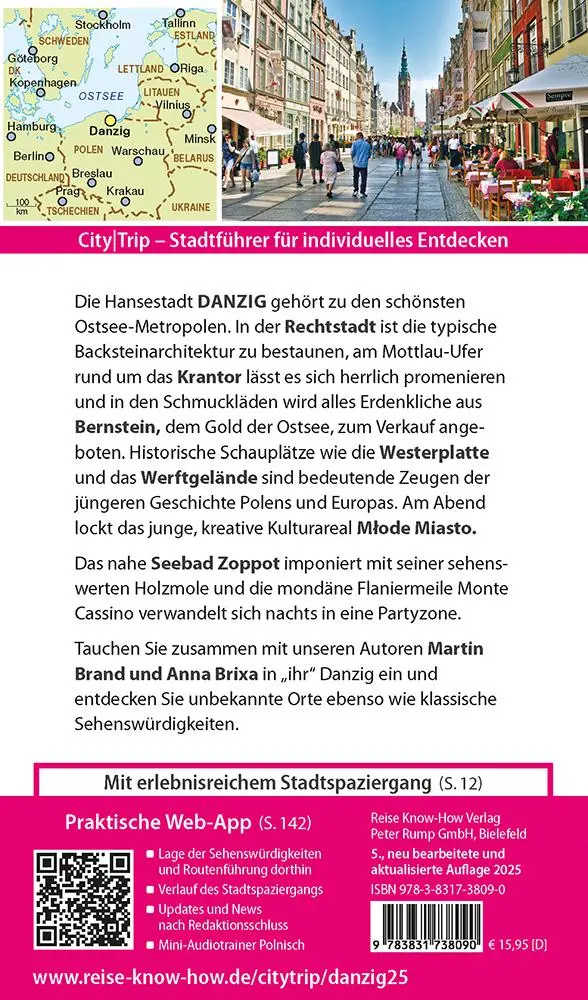 Bild: 9783831738090 | Reise Know-How CityTrip Danzig | Anna Brixa (u. a.) | Taschenbuch
