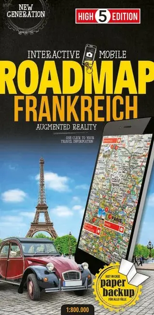 Cover: 9783906908090 | High 5 Edition Interactive Mobile Roadmap Frankreich. France | Deutsch