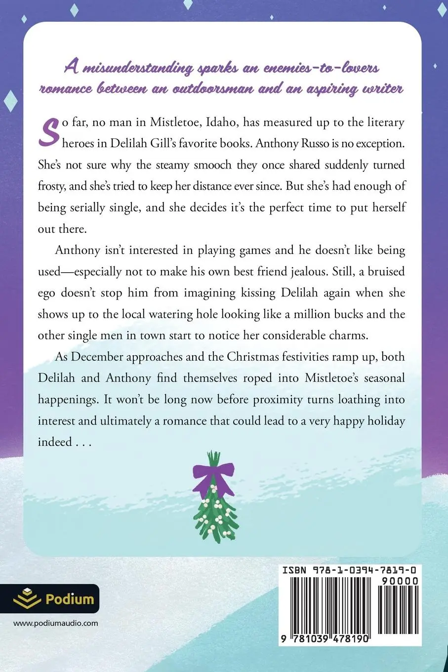 Rückseite: 9781039478190 | 10 Things I Hate About Mistletoe | A Holiday Romance | Codi Hall