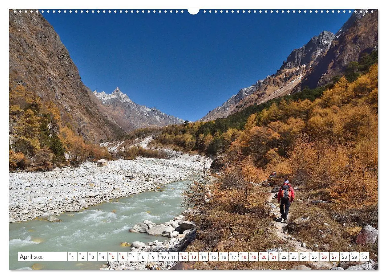 Bild: 9783383878190 | Trekking zum Kangchendzönga (Wandkalender 2025 DIN A2 quer),...
