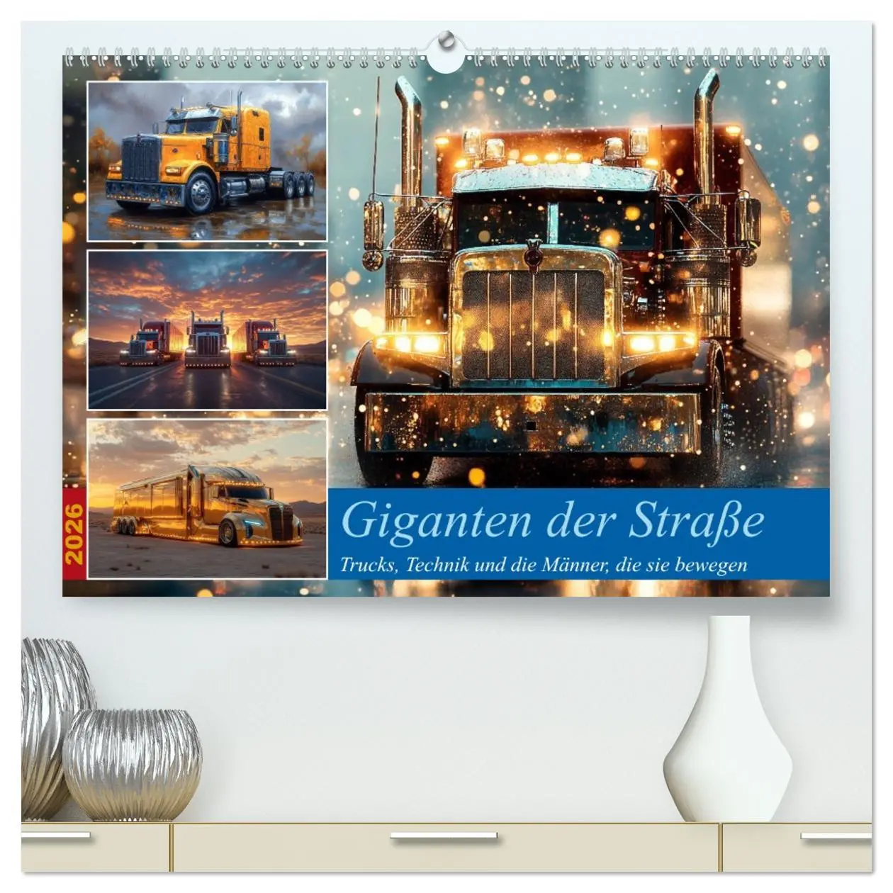 Cover: 9783457298190 | Giganten der Straße (hochwertiger Premium Wandkalender 2026 DIN A2...