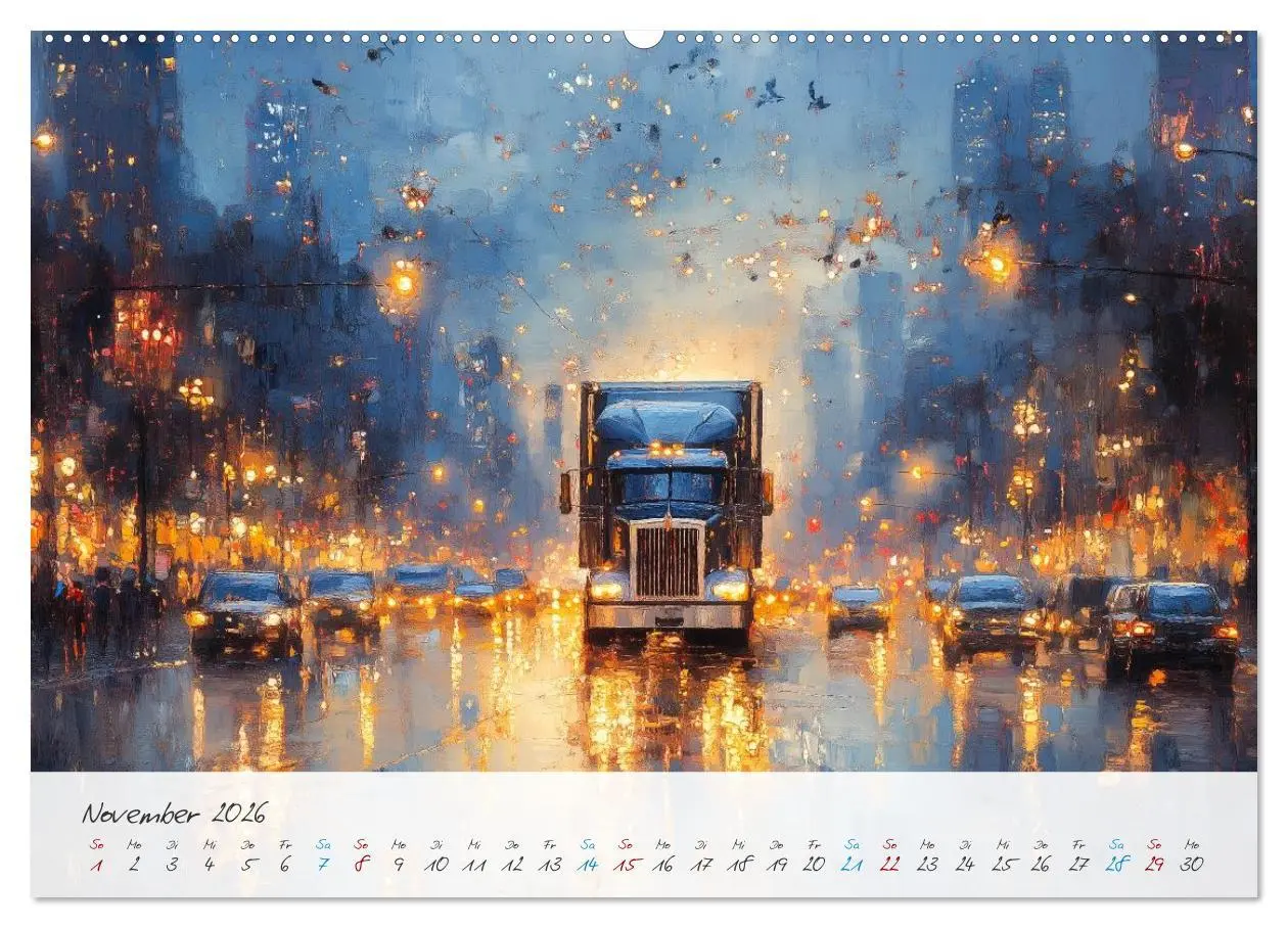 Bild: 9783457298190 | Giganten der Straße (hochwertiger Premium Wandkalender 2026 DIN A2...