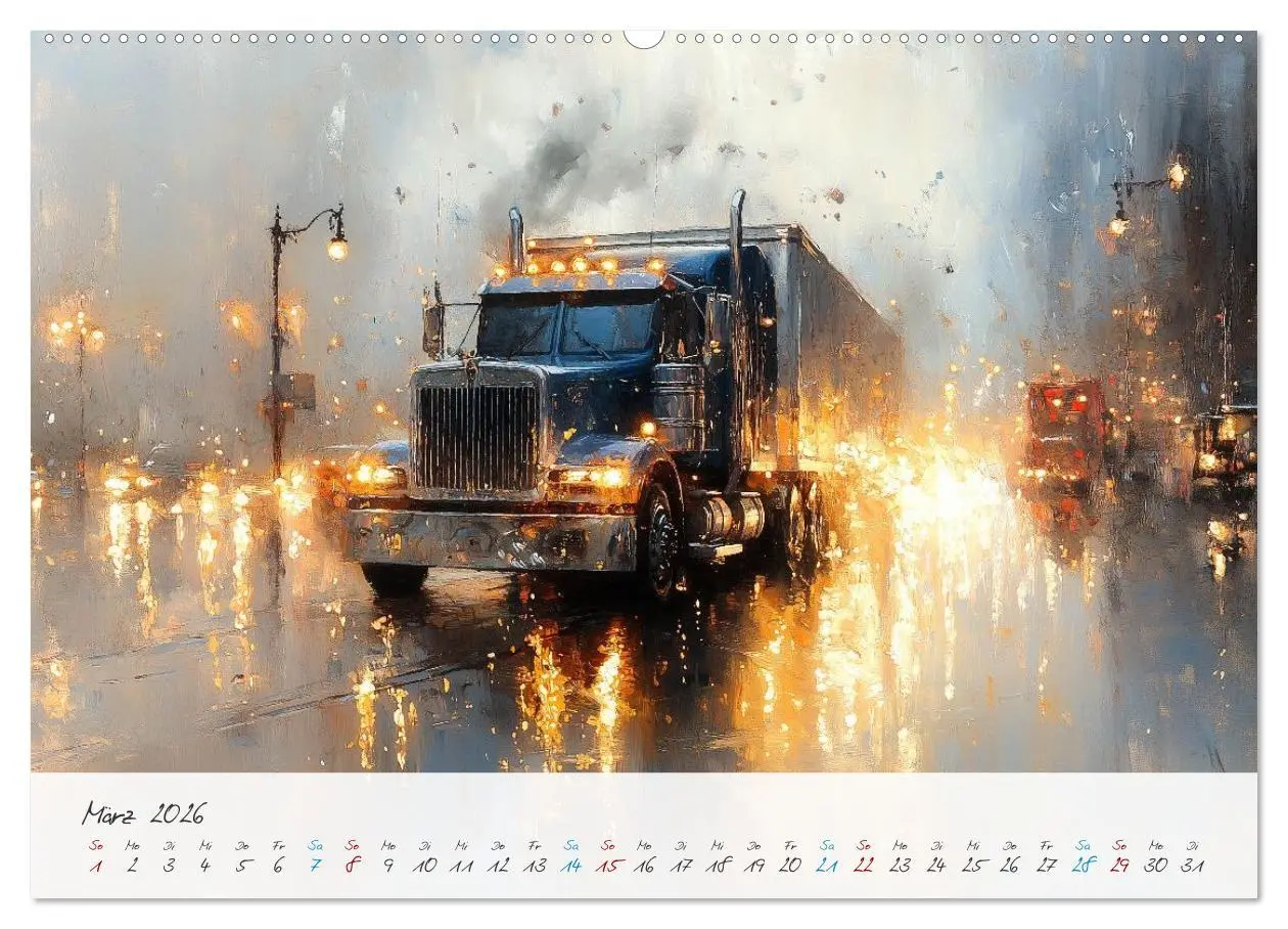 Bild: 9783457298190 | Giganten der Straße (hochwertiger Premium Wandkalender 2026 DIN A2...
