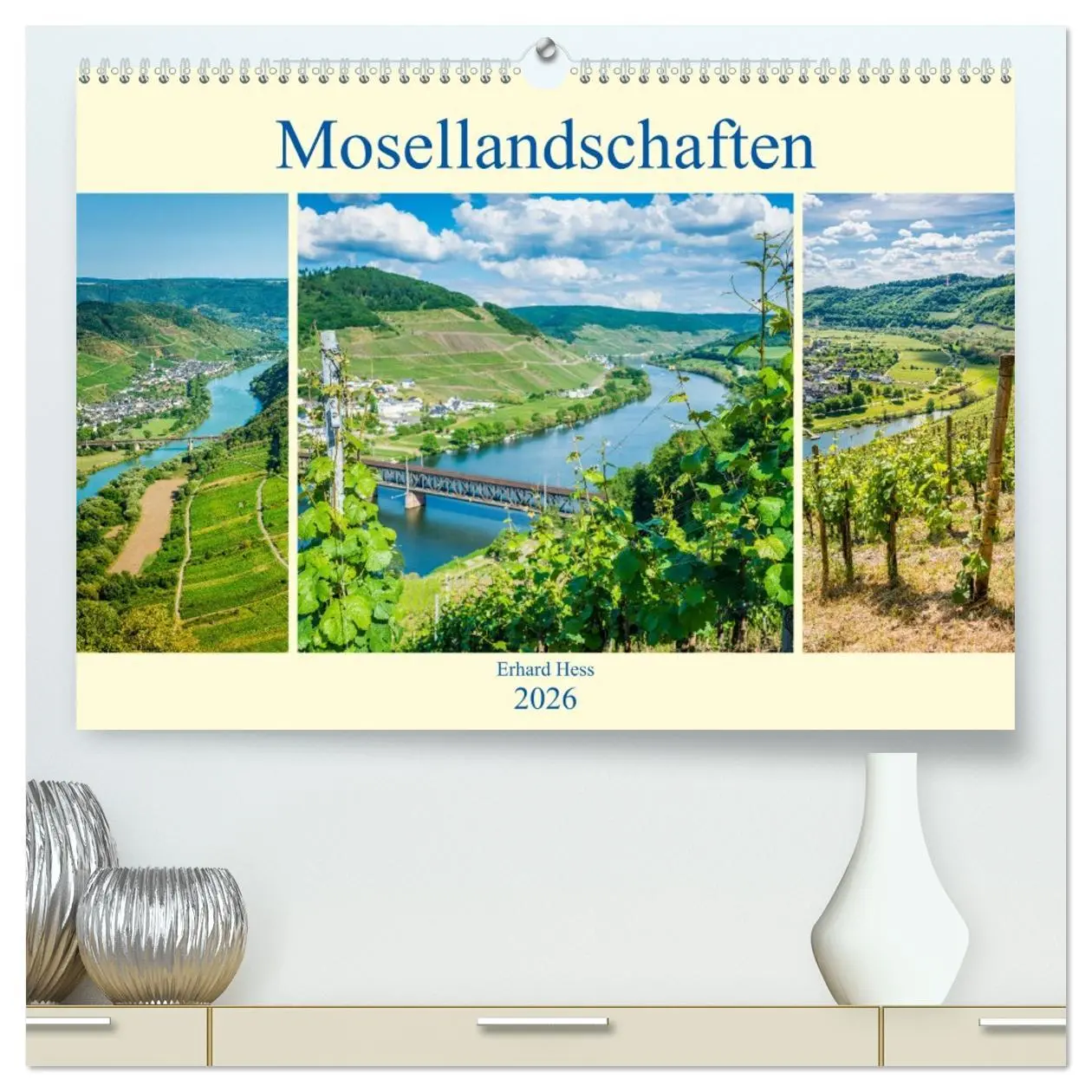 Cover: 9783457748190 | Mosellandschaften (hochwertiger Premium Wandkalender 2026 DIN A2...