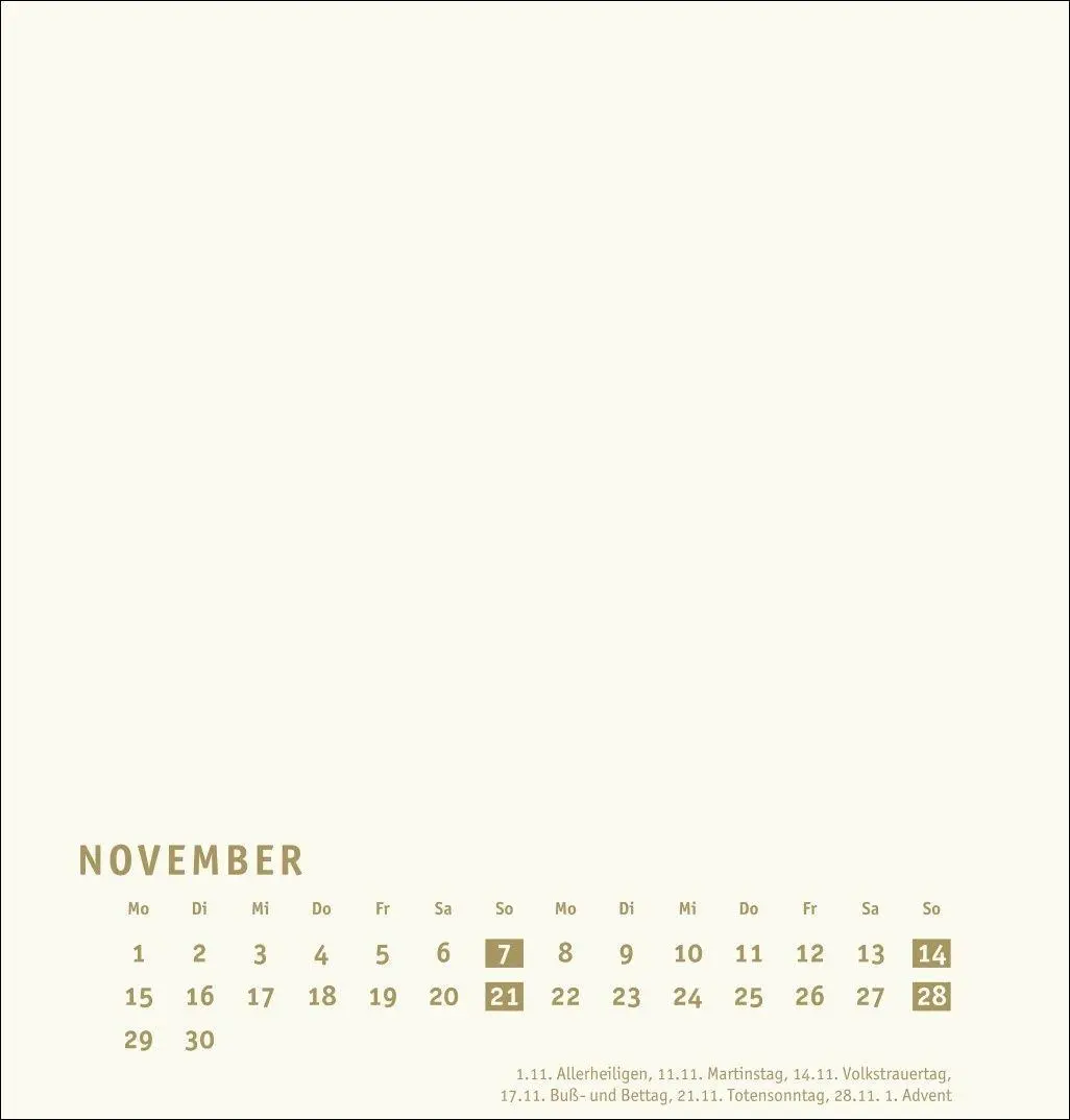 Bild: 9783756418190 | Premium-Bastelkalender gold mittel 2027 | Heye | Kalender | 14 S.