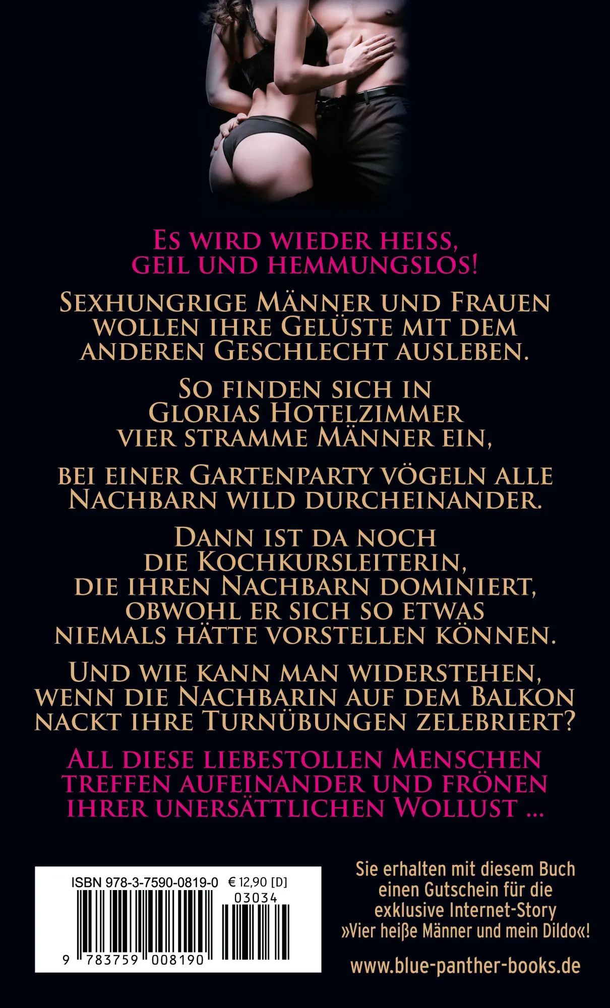 Rückseite: 9783759008190 | Süchtig nach gieriger Lust Erotische Geschichten | Lucy Eva Gonzalez