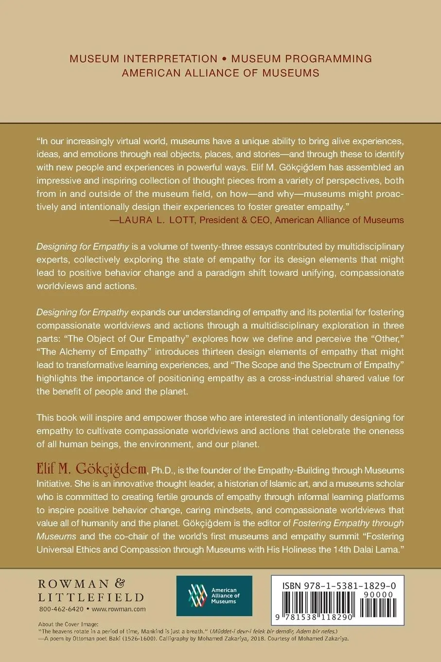 Rückseite: 9781538118290 | Designing for Empathy | Perspectives on the Museum Experience | Buch