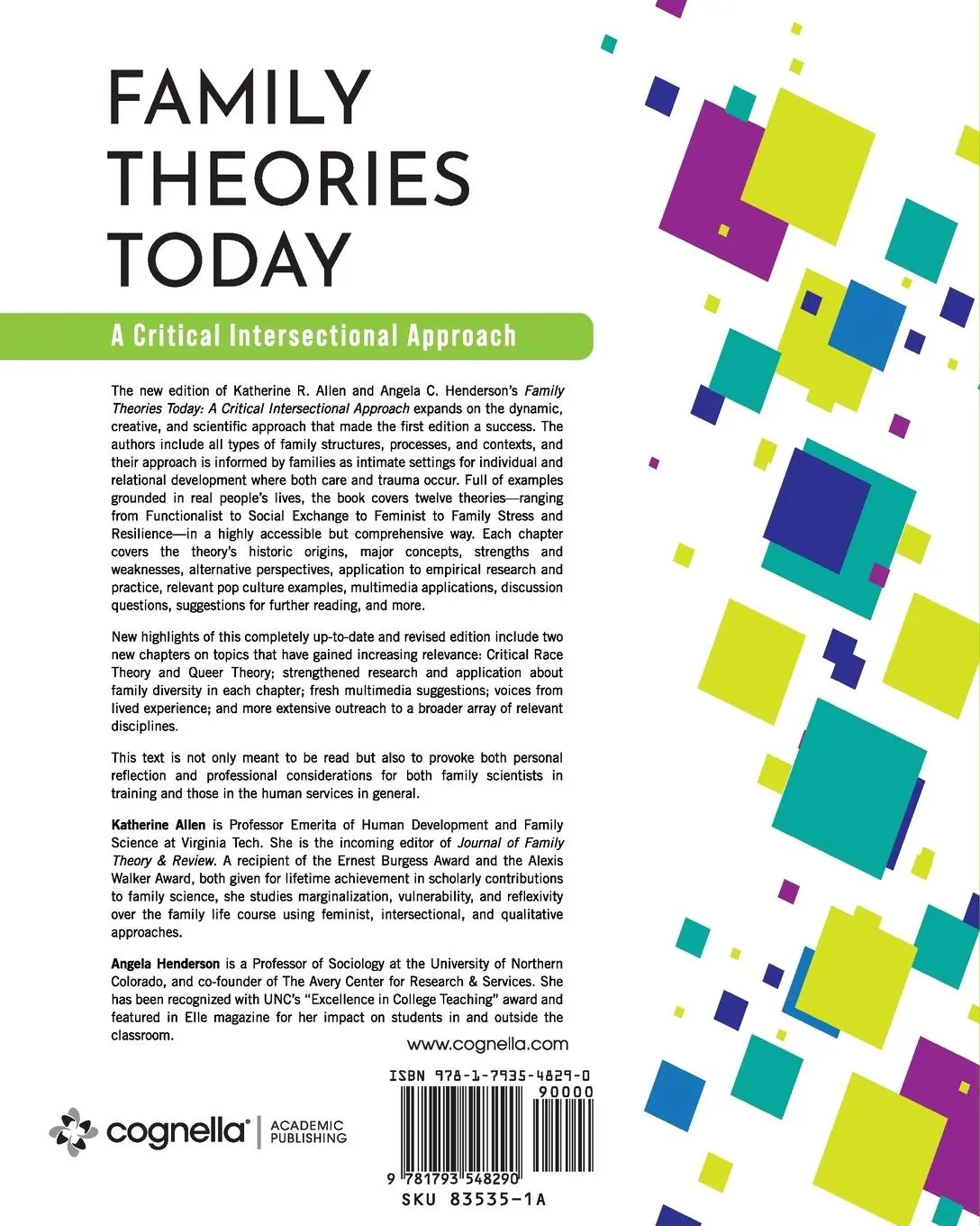 Rückseite: 9781793548290 | Family Theories Today | A Critical Intersectional Approach | Buch