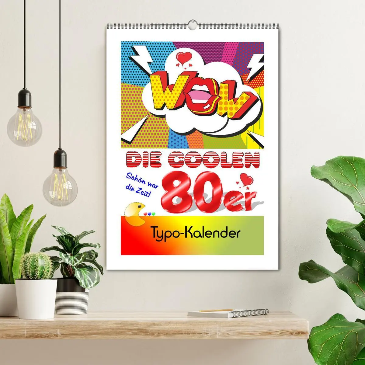 Bild: 9783516378290 | Die coolen 80er. Schön war die Zeit! (Wandkalender 2026 DIN A2...