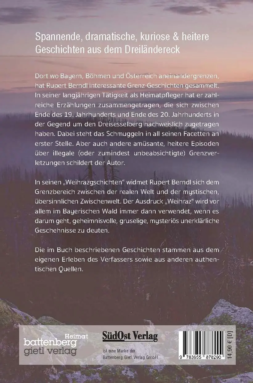 Rückseite: 9783955878290 | Grenz- und Weihrazgschichten | Rupert Berndl | Buch | 160 S. | Deutsch