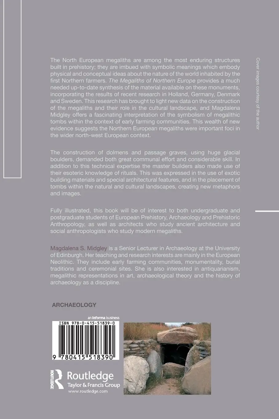Rückseite: 9780415518390 | The Megaliths of Northern Europe | Magdalena Midgley | Taschenbuch