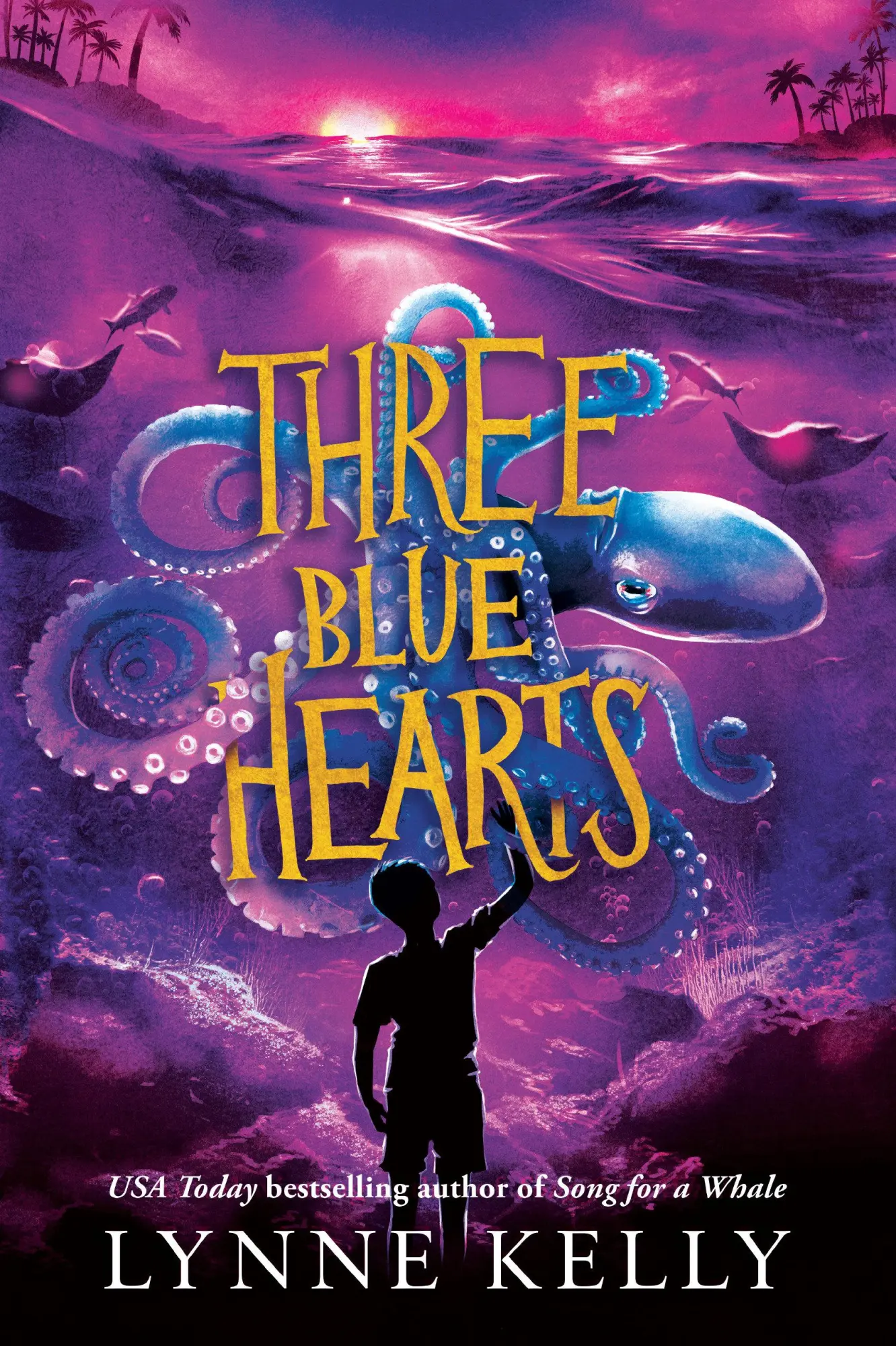 Cover: 9780593898390 | Three Blue Hearts | Lynne Kelly | Buch | Einband - fest (Hardcover)