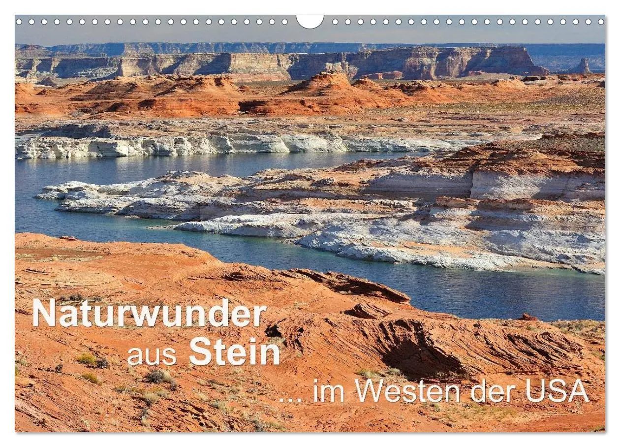 Cover: 9783516058390 | Naturwunder aus Stein im Westen der USA (Wandkalender 2026 DIN A3...