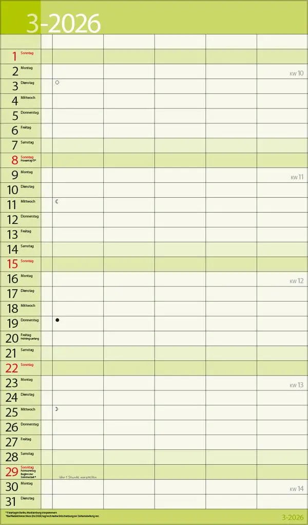 Bild: 9783731888390 | Familientimer 18 Monate 2026/2027 | Verlag Korsch | Kalender | 20 S.